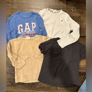 Bundle of 4x toddler tops